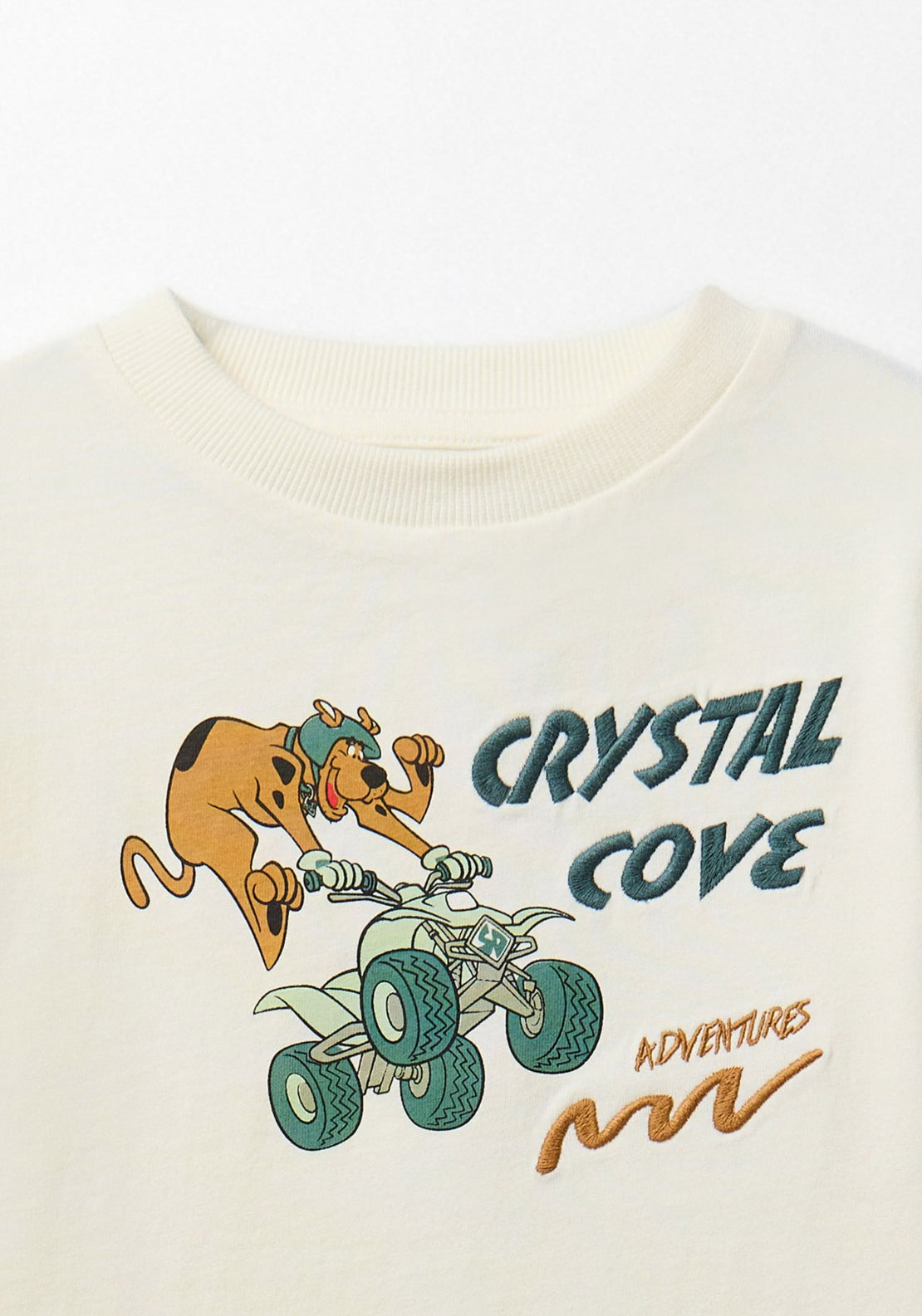 Licensed Scooby Doo T-Shirt - Cream