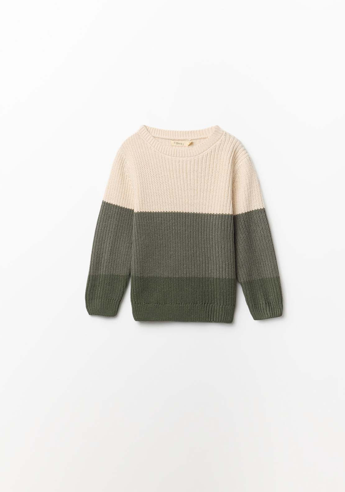 Multicolour Sweater - Green