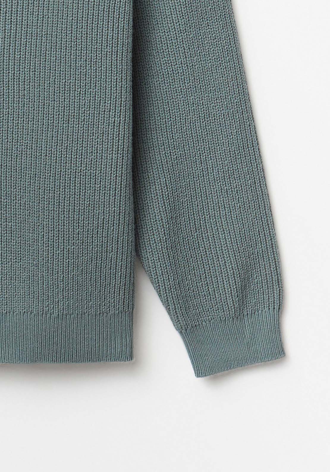 Basic Sweater - Blue Petrol