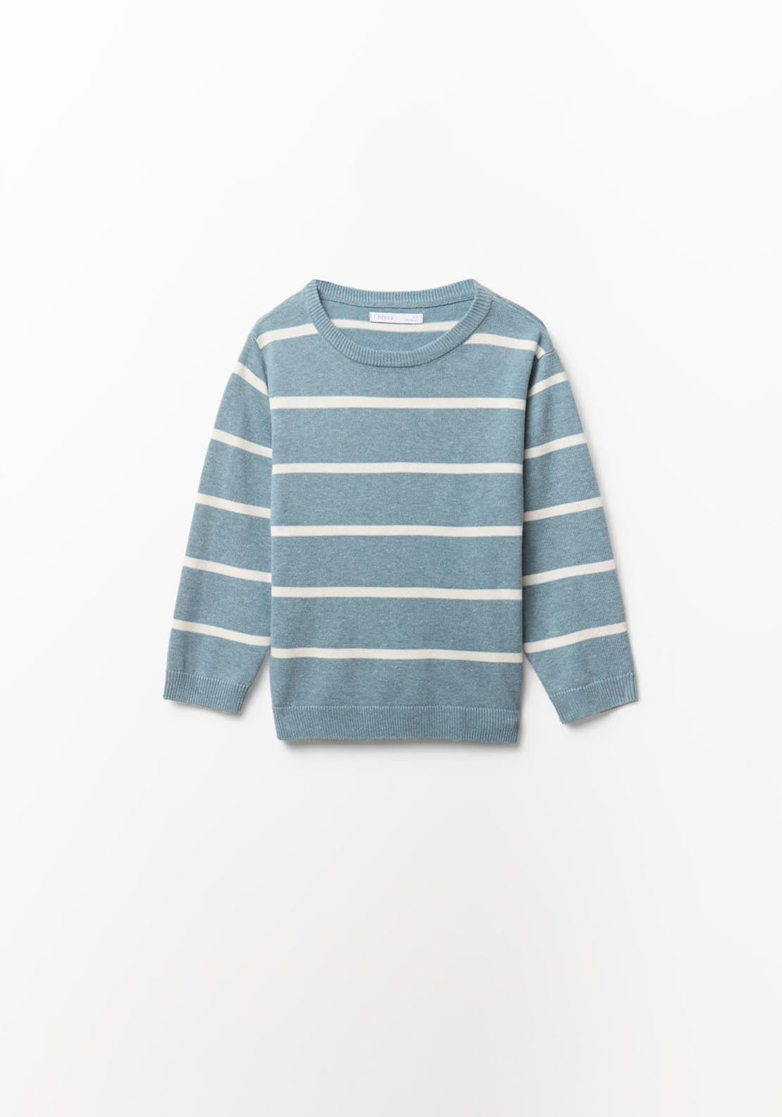 Basic Stripe Sweater - Blue Petrol
