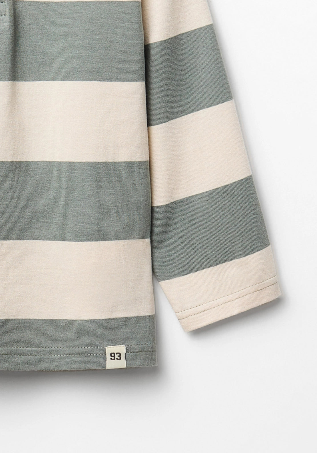 Classic Long Sleeve Rugby Polo Shirt - Green