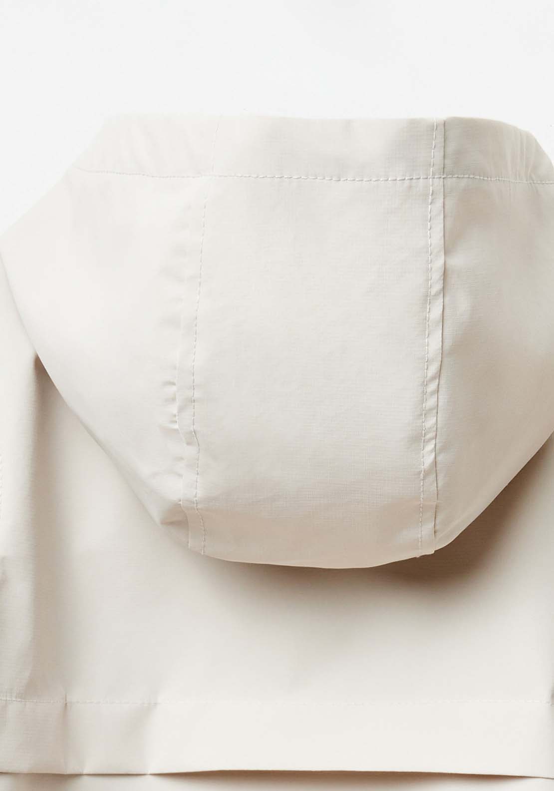 Sfera Hooded windcheater - White 7 Shaws Department Stores