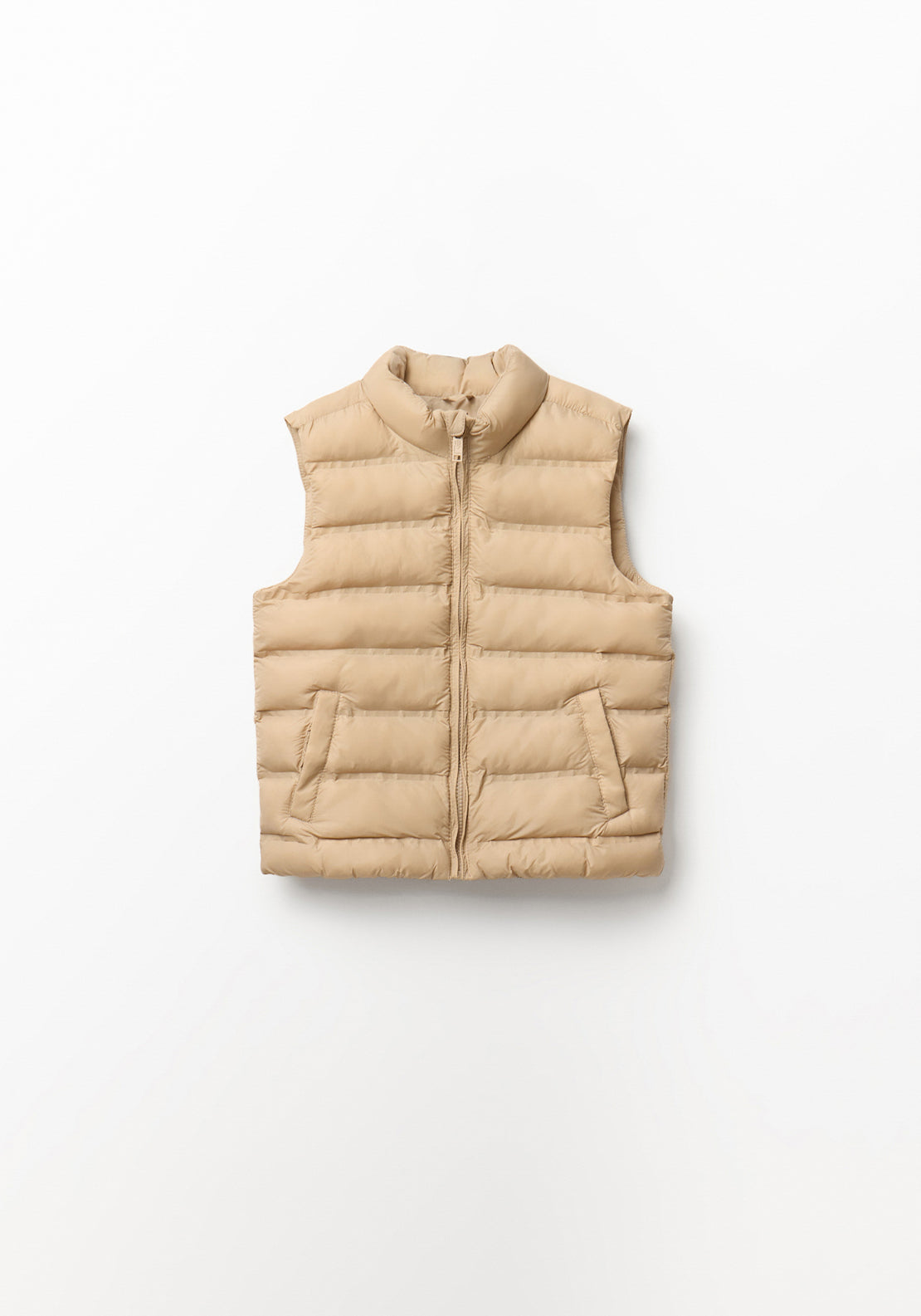 Plain Gilet - Beige