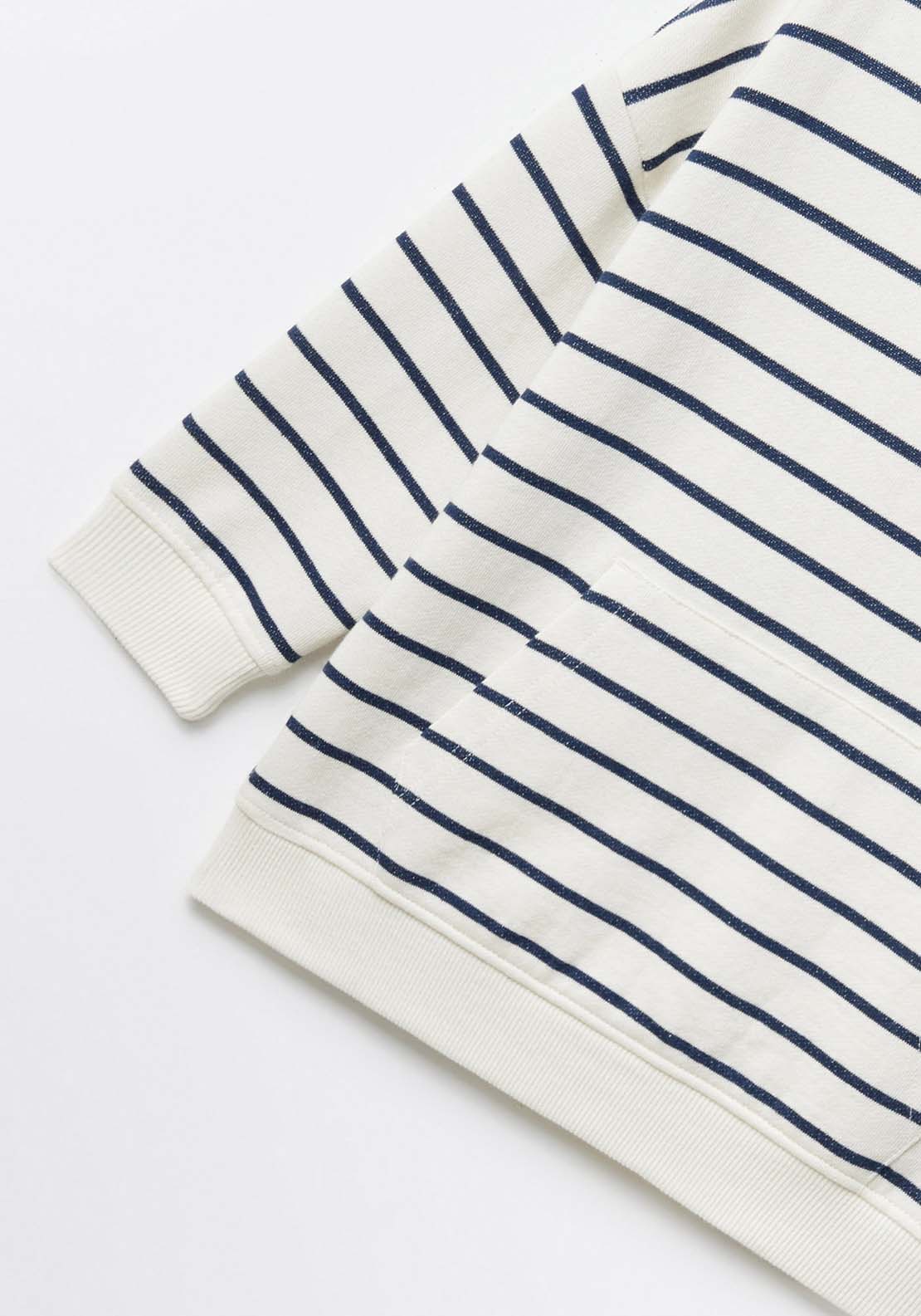 Sfera Stripes hoodie - White Off 7 Shaws Department Stores