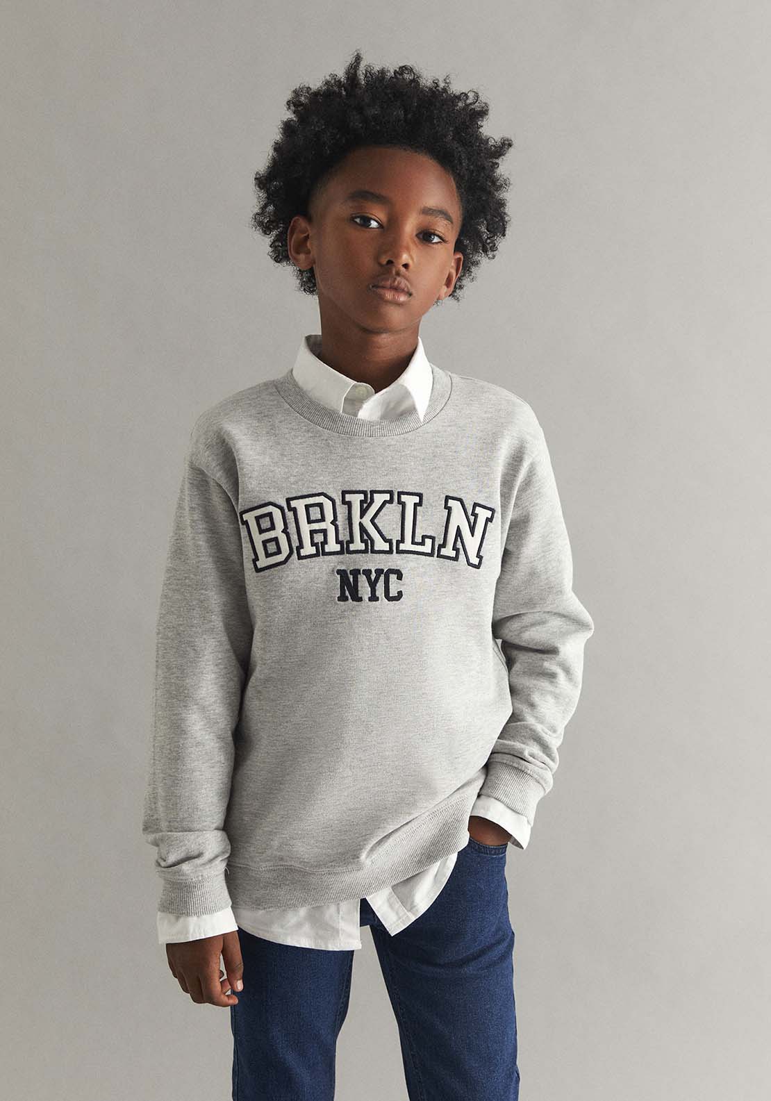College Sweatshirt - Grey
