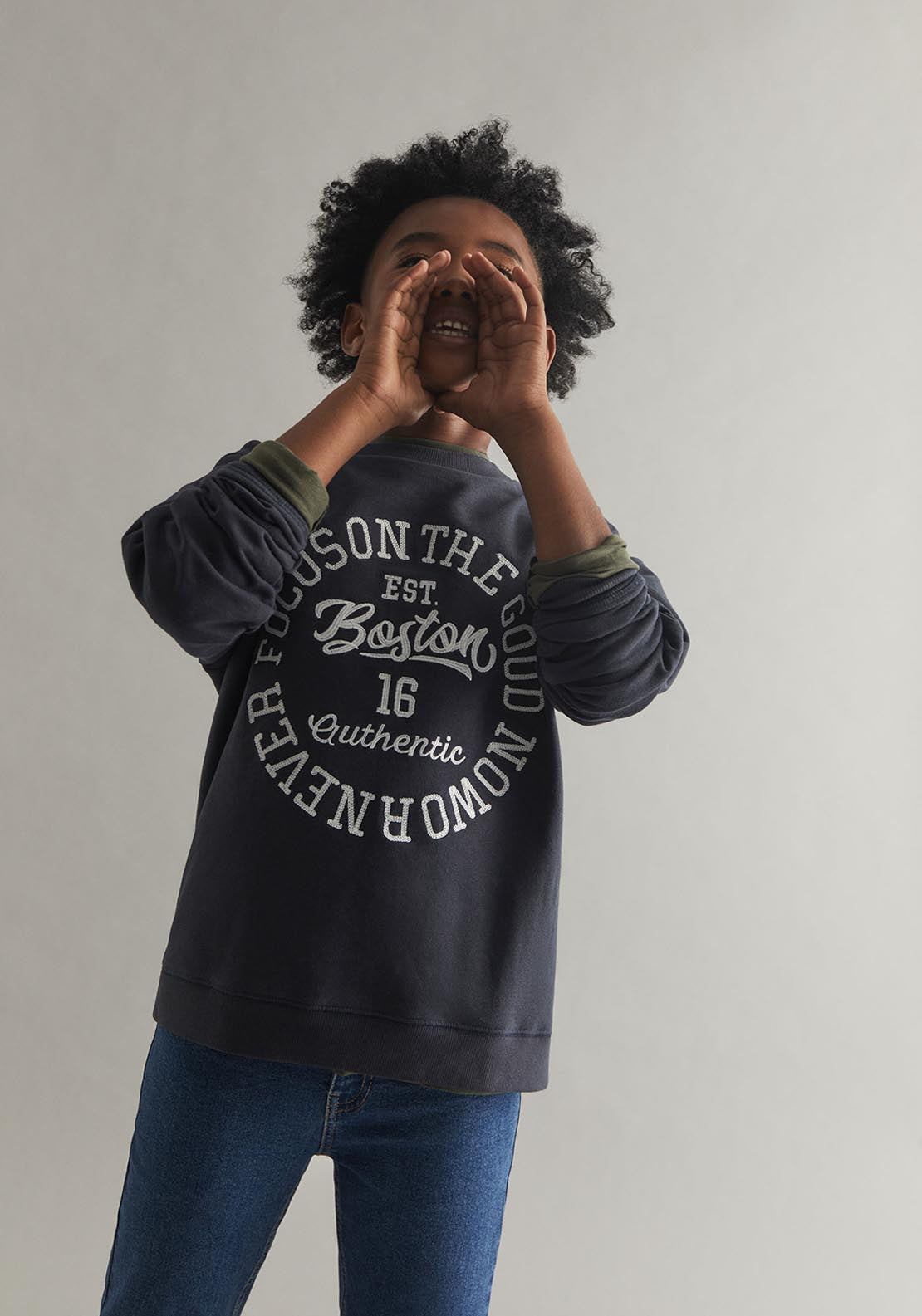 Sfera College Sweatshirt - Blue 1 Shaws Department Stores