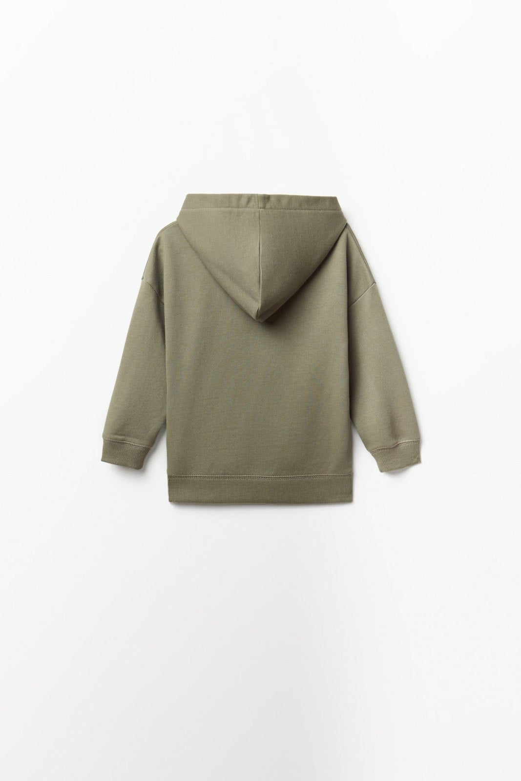 Embroidered Design Hoodie - Green