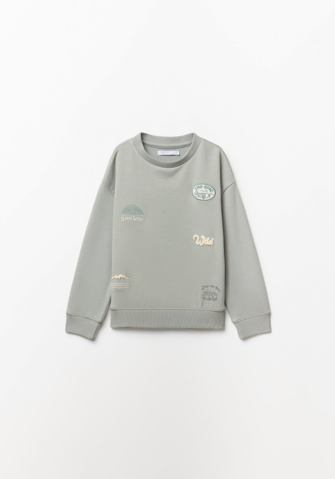 Multi Tech Sweatshirt - Green