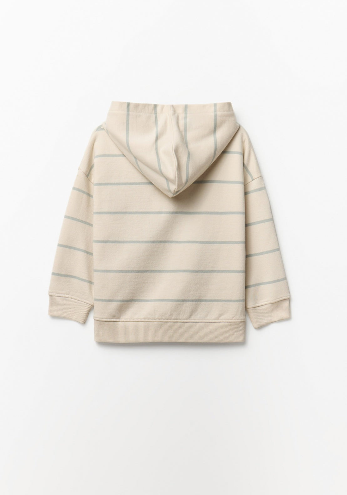 Striped Hoodie - Cream