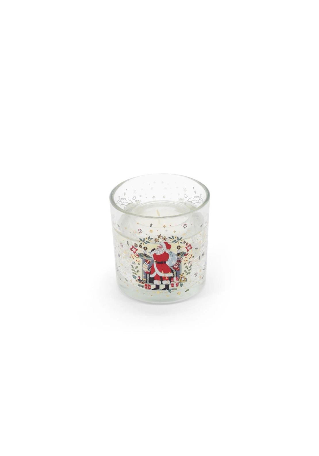 Santa Led Light Up Candle