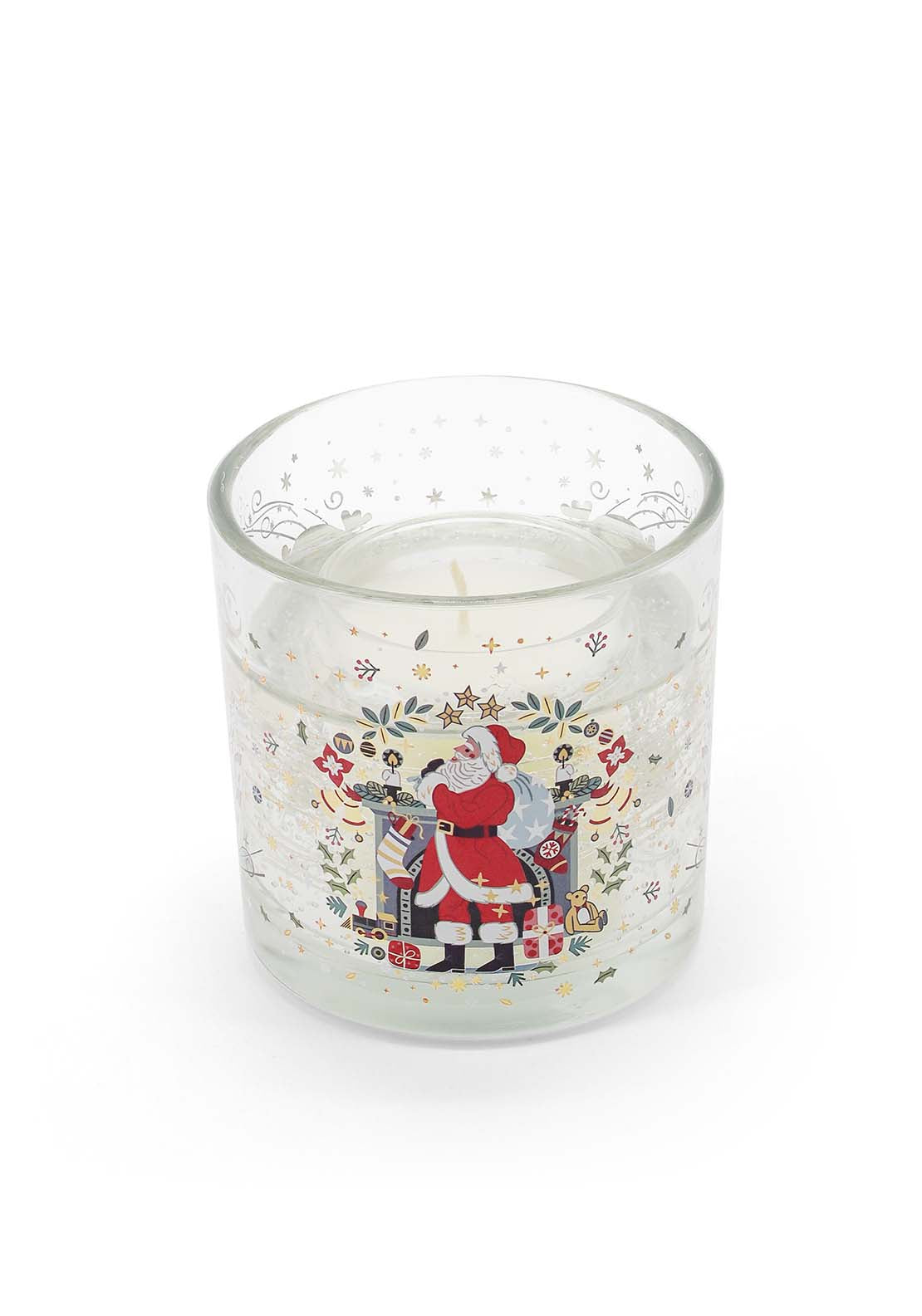 Tipperary Crystal Santa Led Light Up Candle 1 Shaws Department Stores