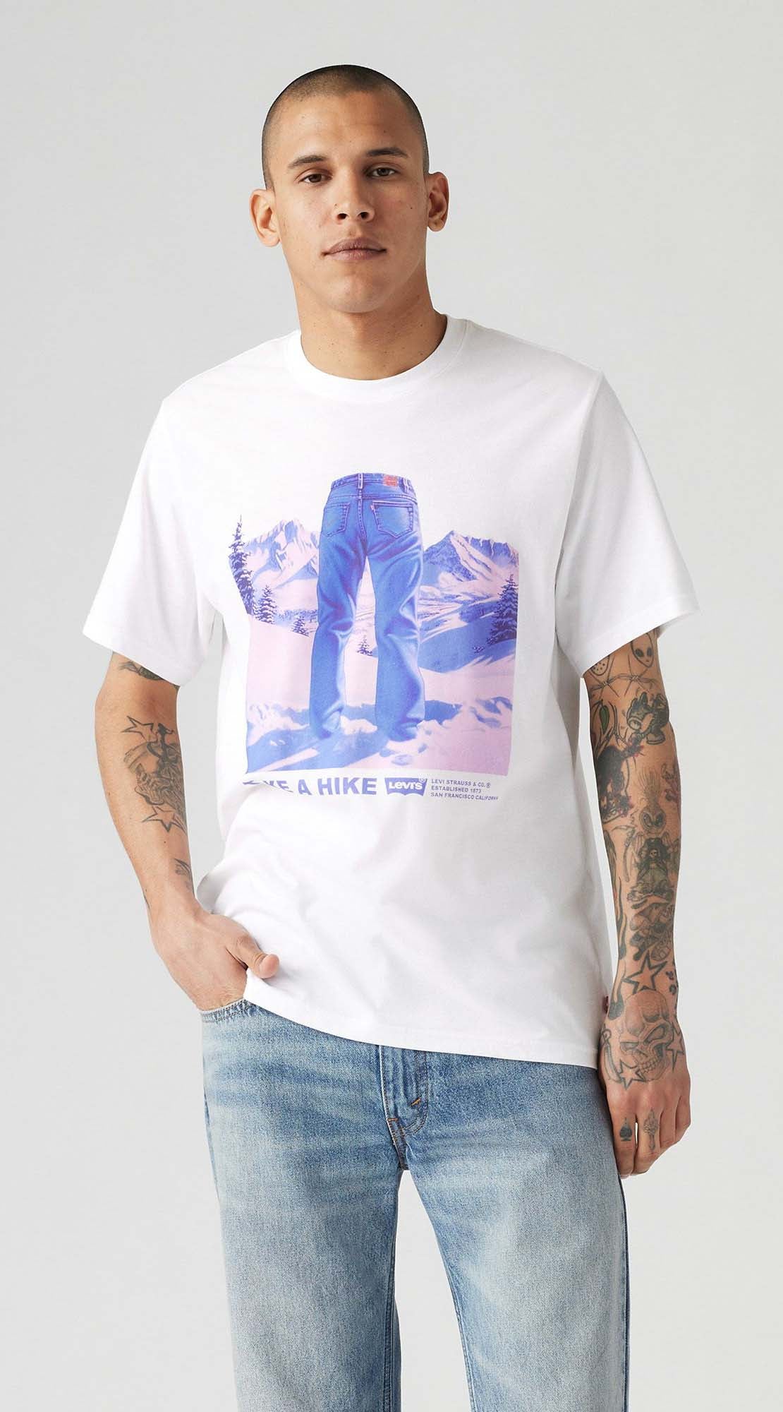 Levis Short Sleeve Tee Shirt - Fig 1 Shaws Department Stores