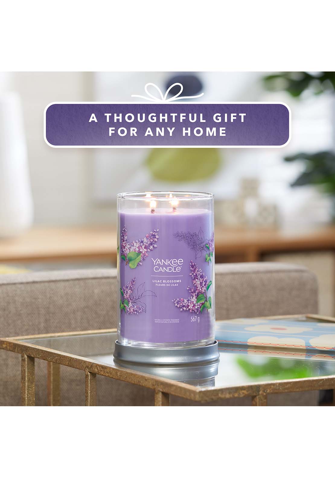 Yankee Candle Yankee Large Tumbler Lilac Blossoms 5 Shaws Department Stores