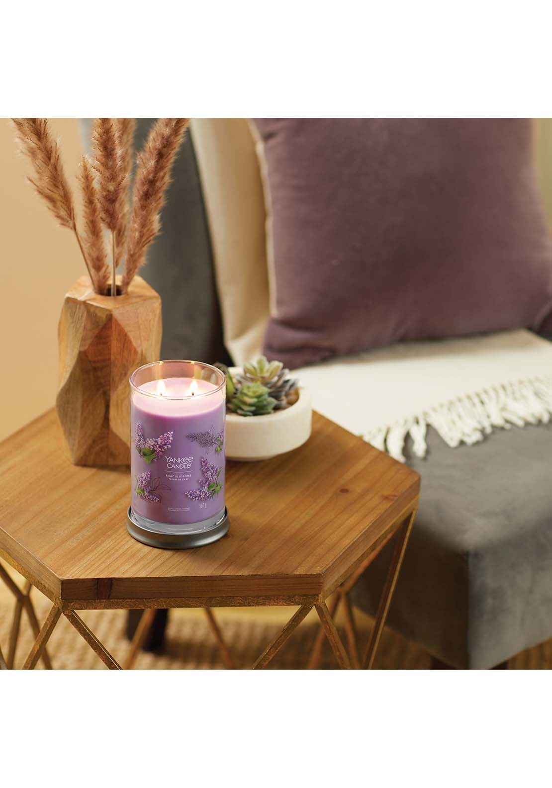 Yankee Candle Yankee Large Tumbler Lilac Blossoms 6 Shaws Department Stores