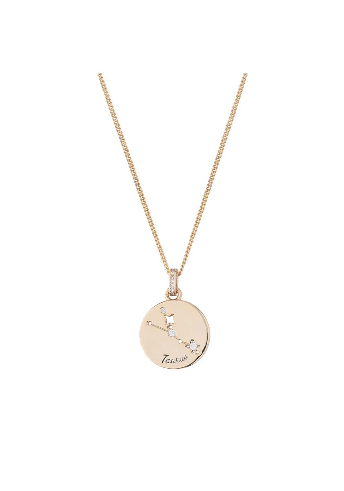 Tipperary Jewellery Pendant Taurus - Rose Gold 1 Shaws Department Stores