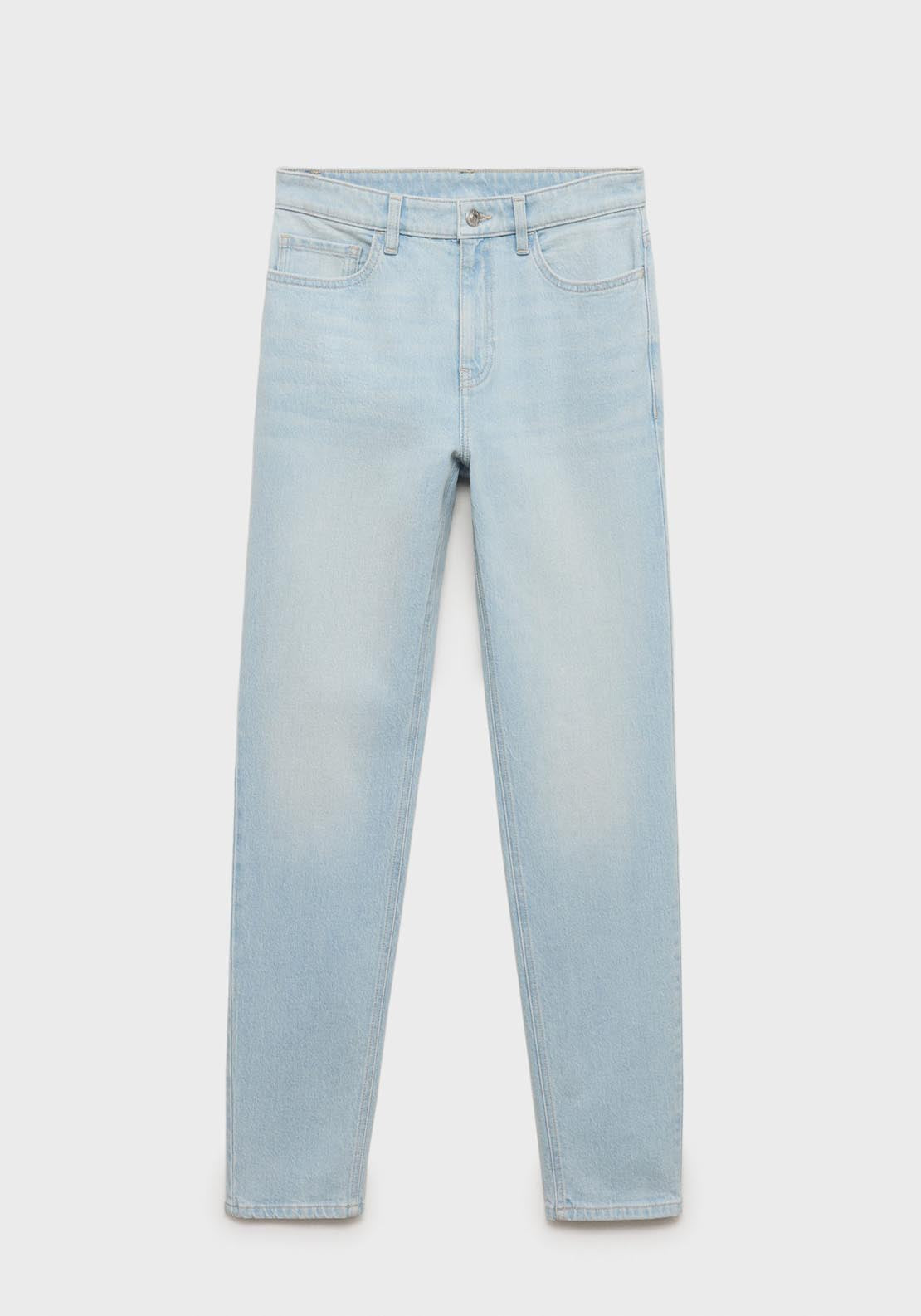 Mango New Mom Jeans - Open Blue 1 Shaws Department Stores