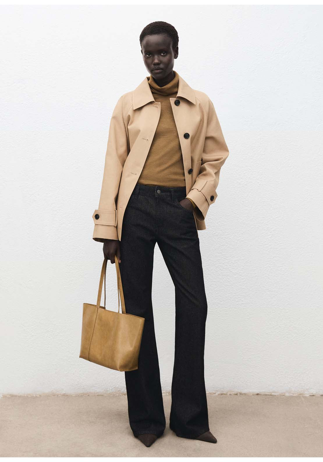 Mustard Sweater - Dark Yelow