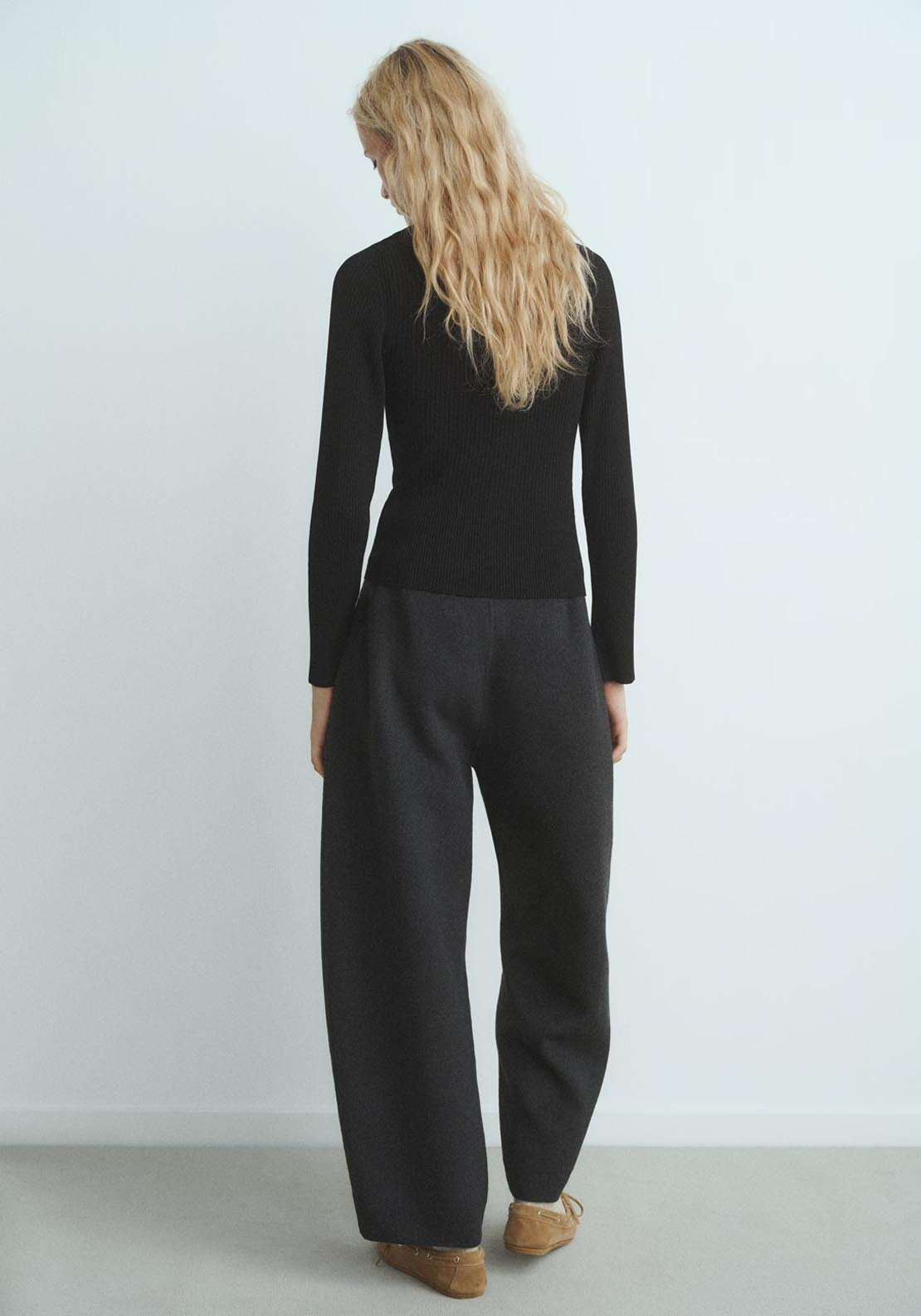 Mango Sweater Button - Black 2 Shaws Department Stores