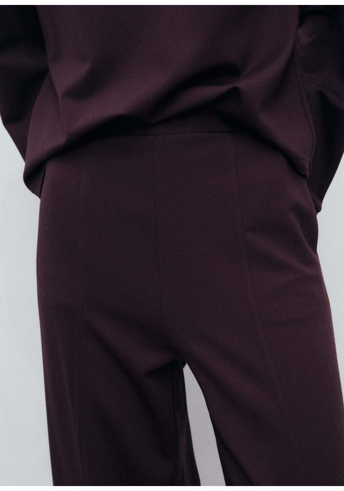 Mango Trousers Florida - Red 4 Shaws Department Stores