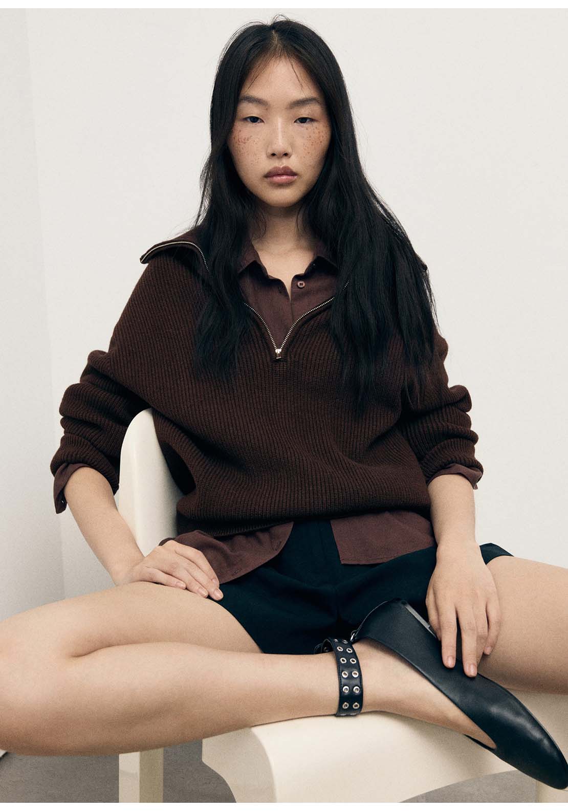 Sweater Rizon - Brown