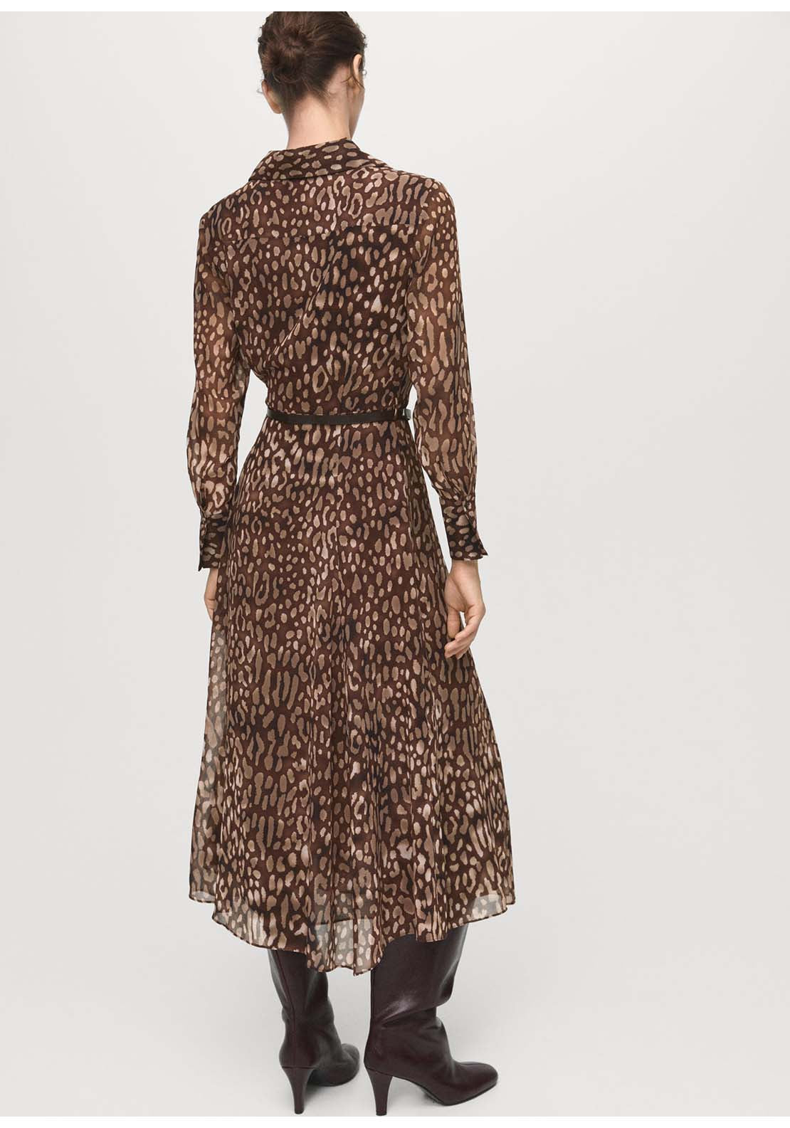 Stefi Dress - Brown