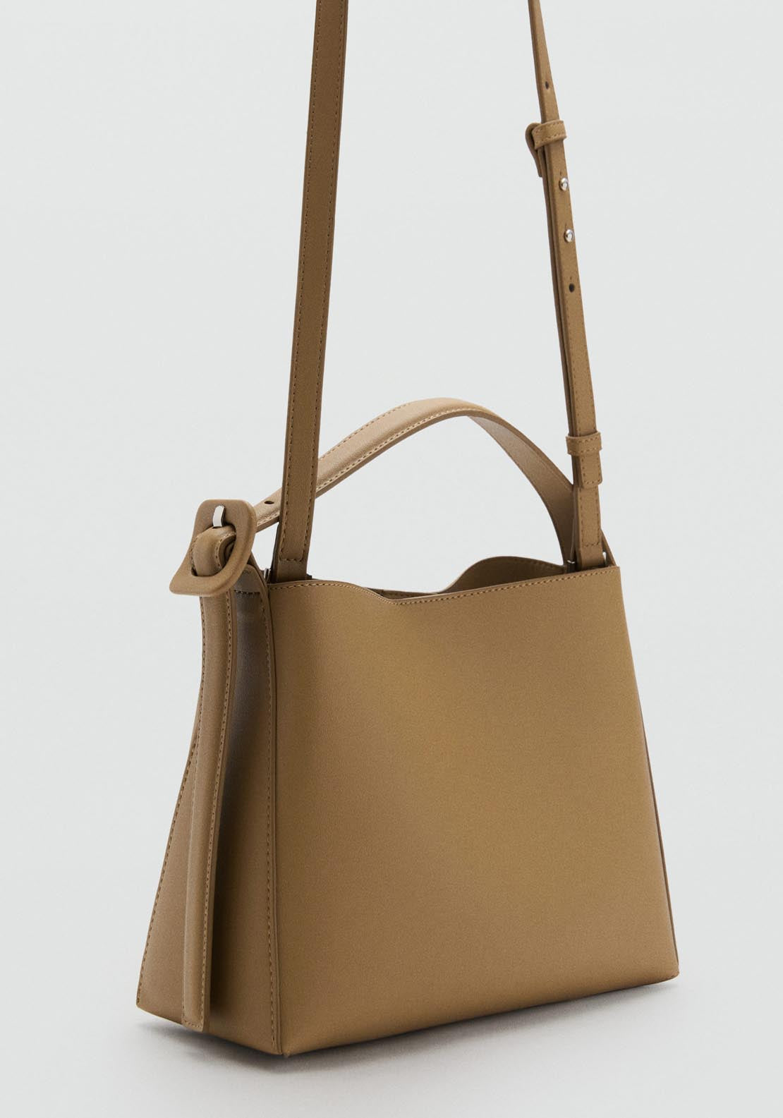 Mango Crossbody Bag - Beige/khaki 2 Shaws Department Stores