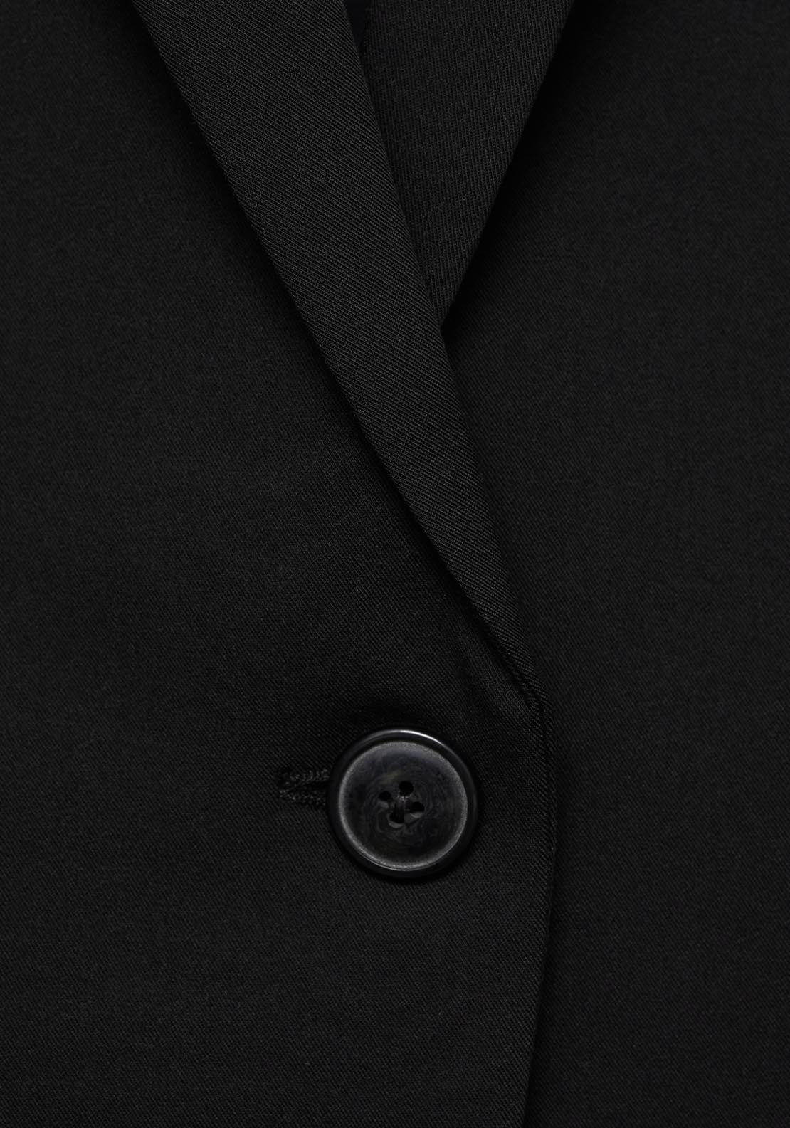 Mango Fitted Suit Jacket - Black 4 Shaws Department Stores