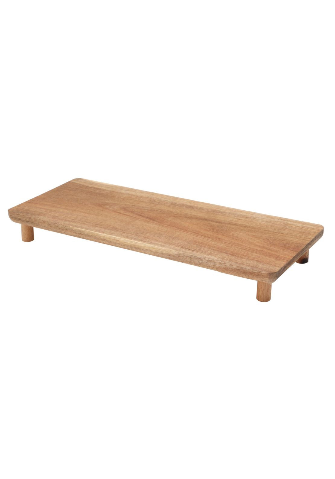 The Home Collection Acacia Wood Serving Tray 360Cm - Brown 1 Shaws Department Stores