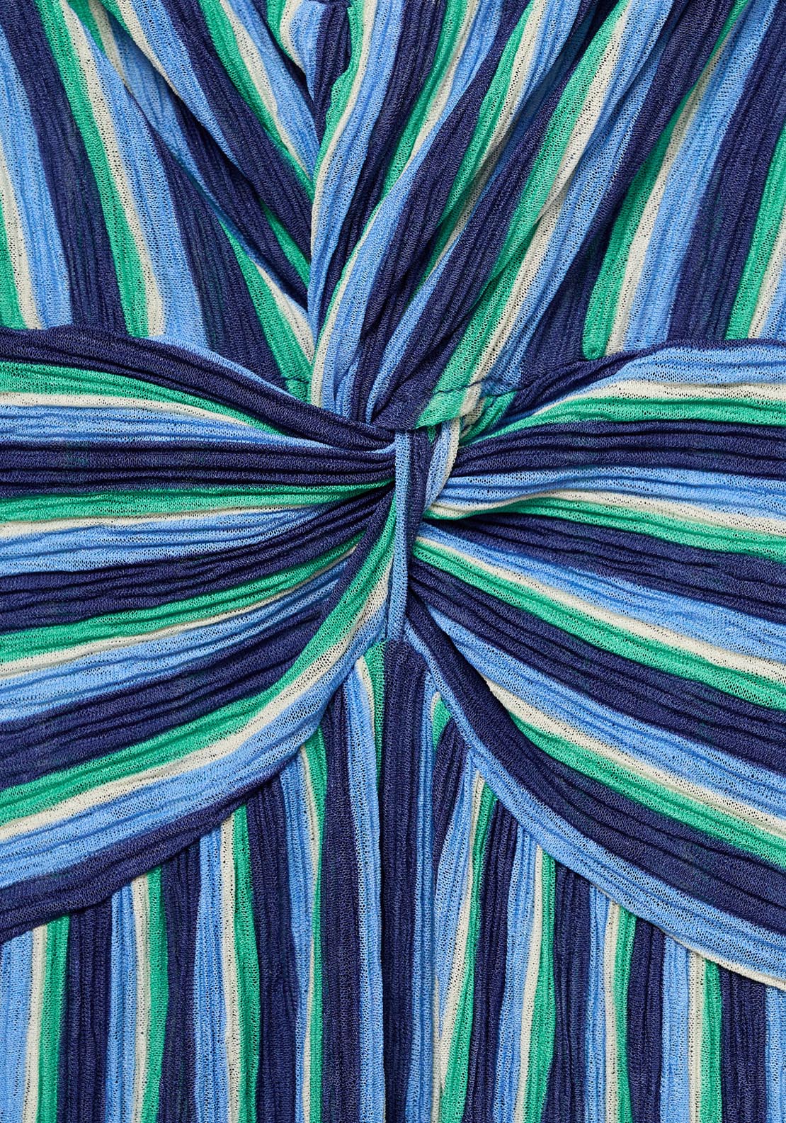Mango Strapless Gathered Dress - Medium Blue 6 Shaws Department Stores