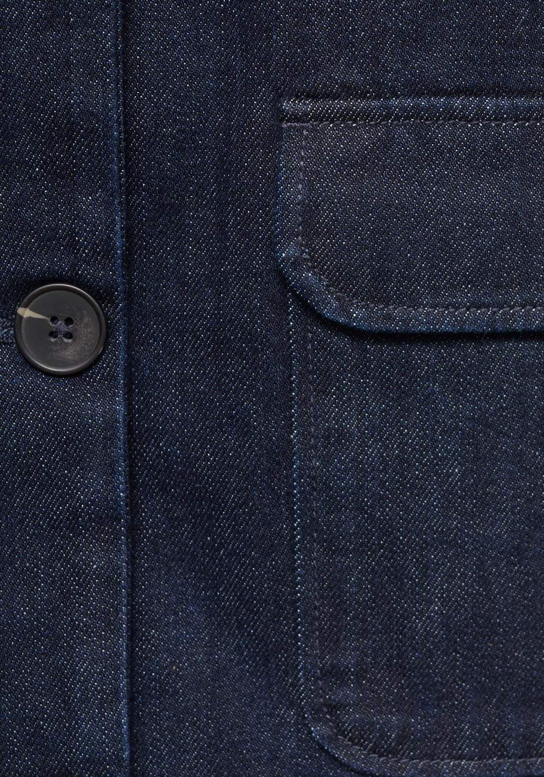Mango Denim Jacket With Pockets - Blue 6 Shaws Department Stores