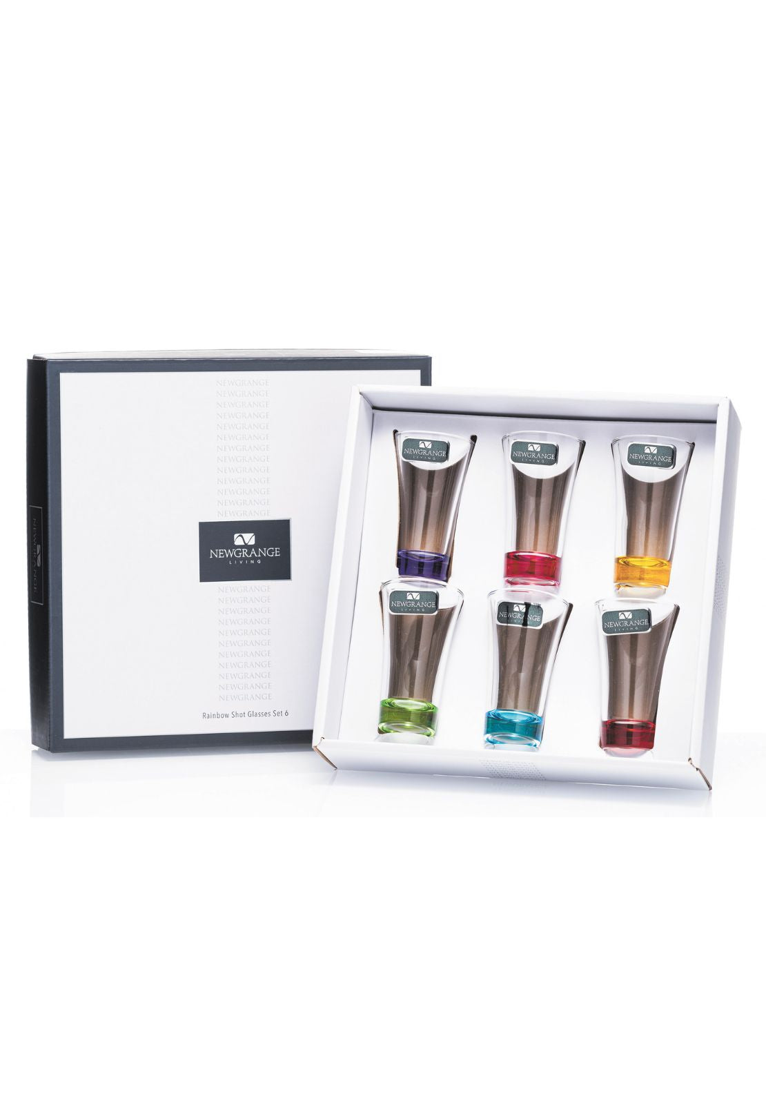 Newgrange Living Rainbow Party Shot Glass Set of 6 1 Shaws Department Stores
