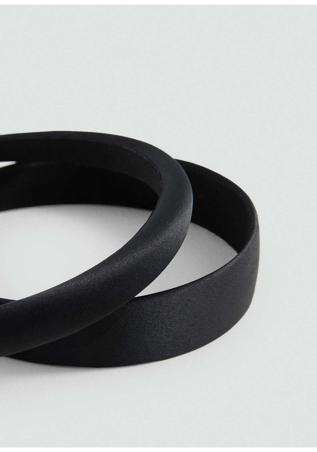 Mango Headband Caroline - Black 2 Shaws Department Stores