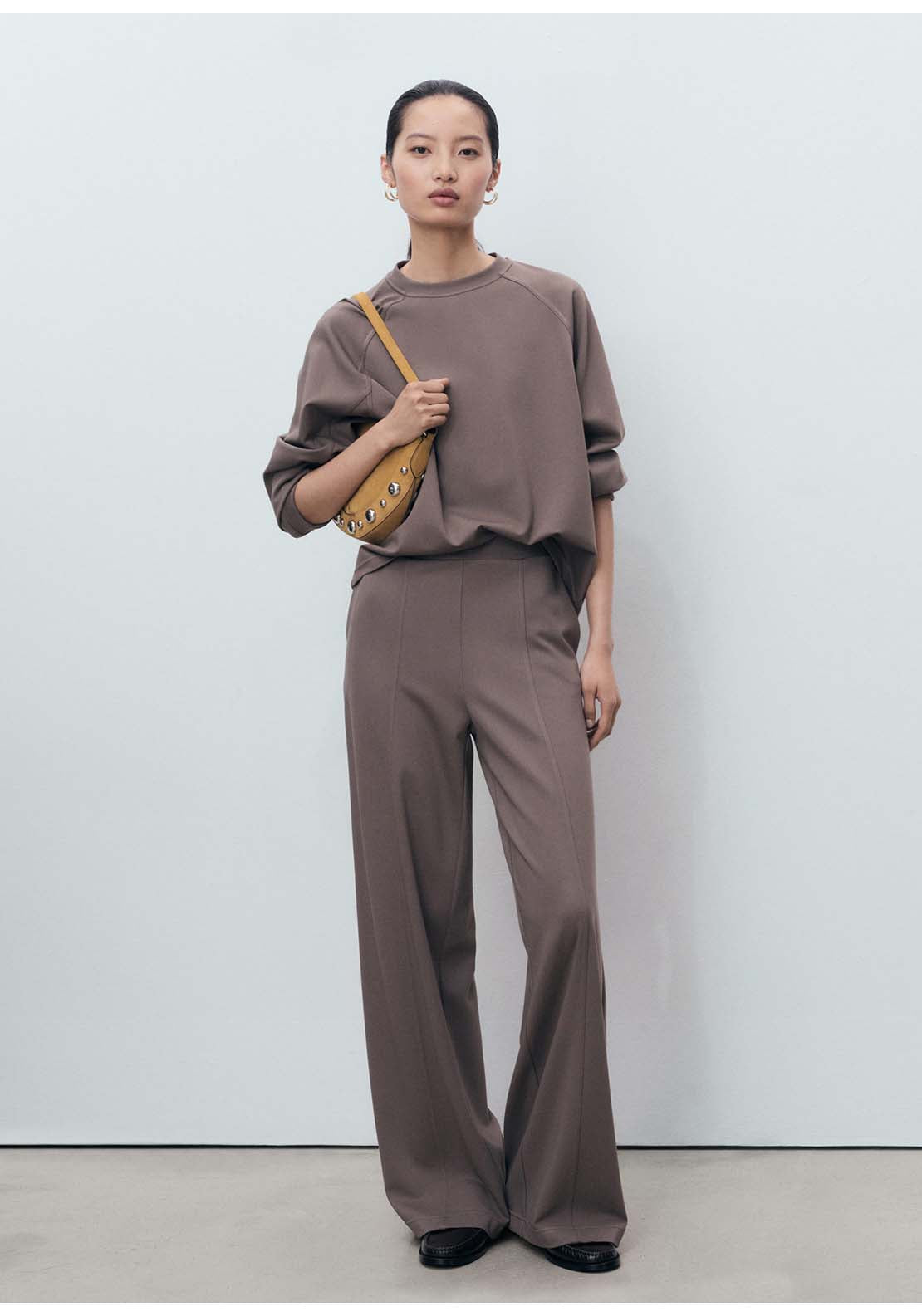 Mango Sweatshirt Florida - Brown 5 Shaws Department Stores