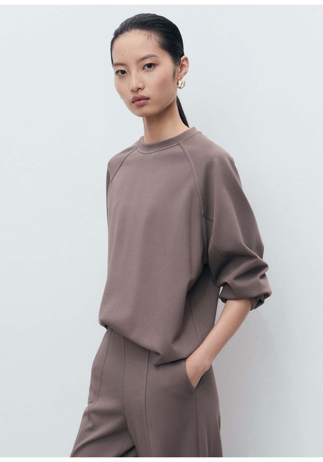 Mango Sweatshirt Florida - Brown 3 Shaws Department Stores