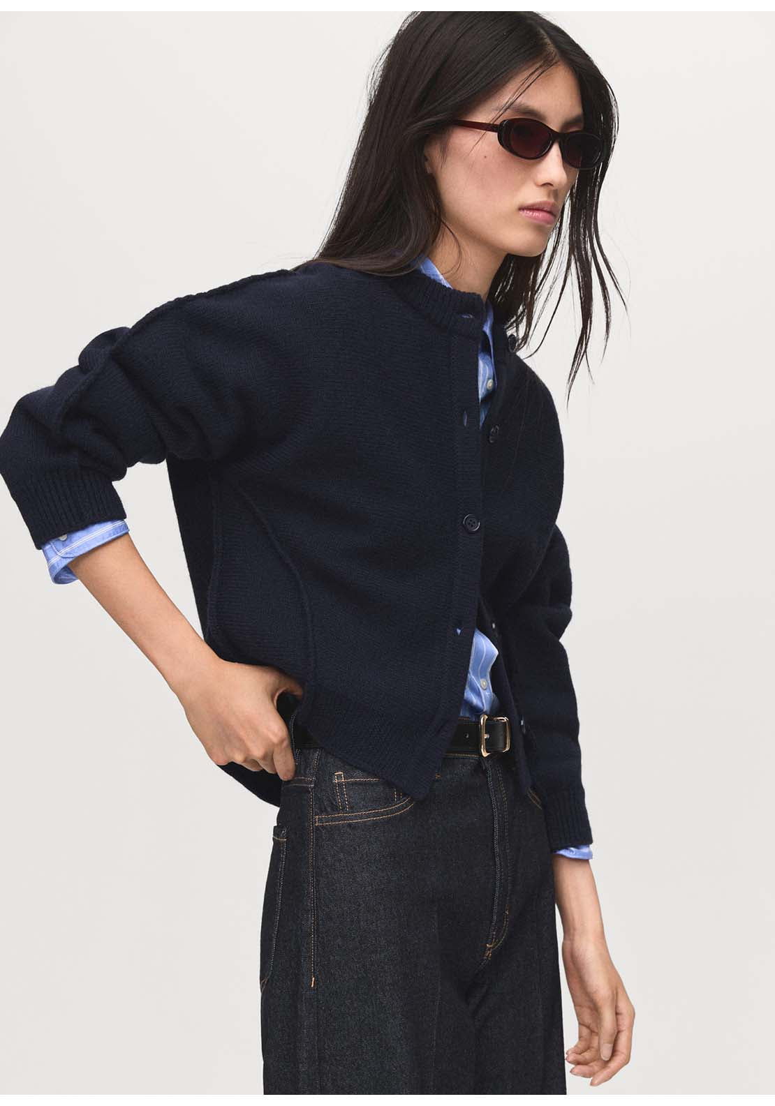 Sea Cardigan - Blue