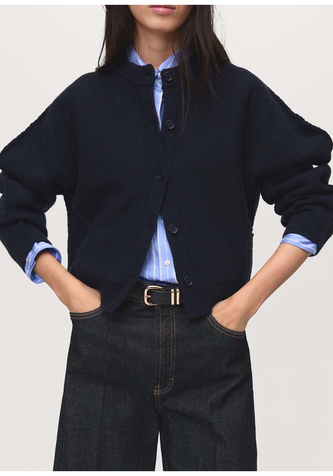 Sea Cardigan - Blue
