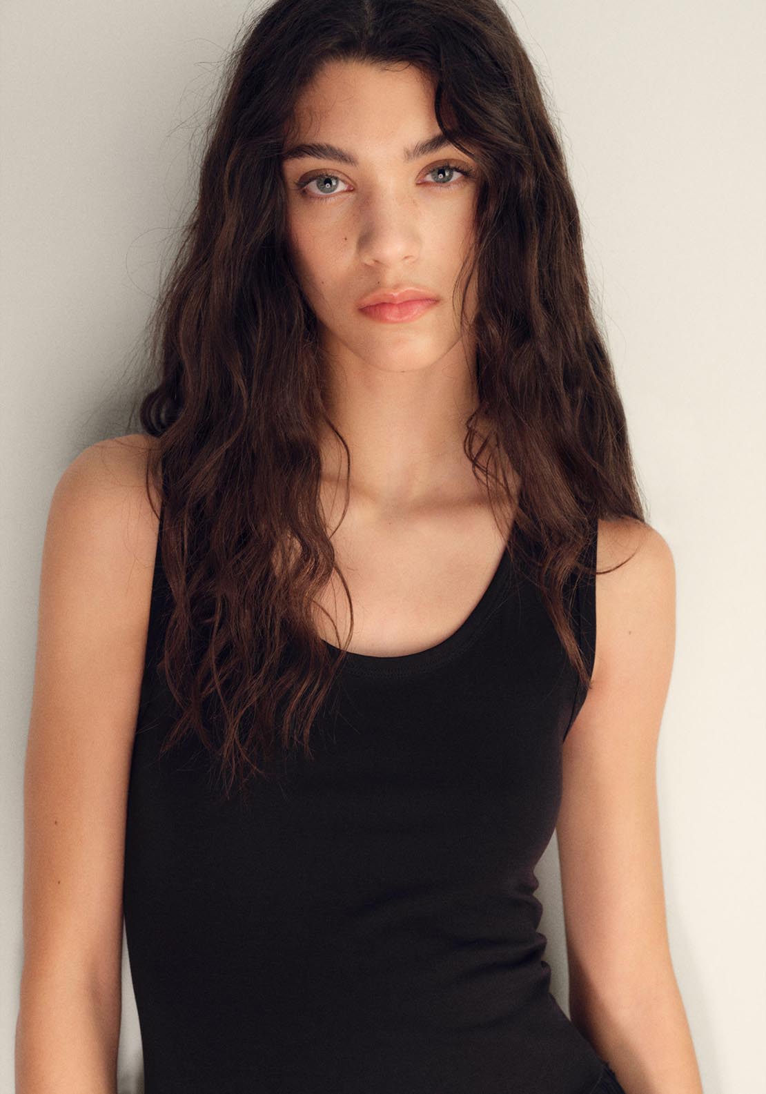 Mango Cotton Dress With Openwork Embroidery - Black 3 Shaws Department Stores