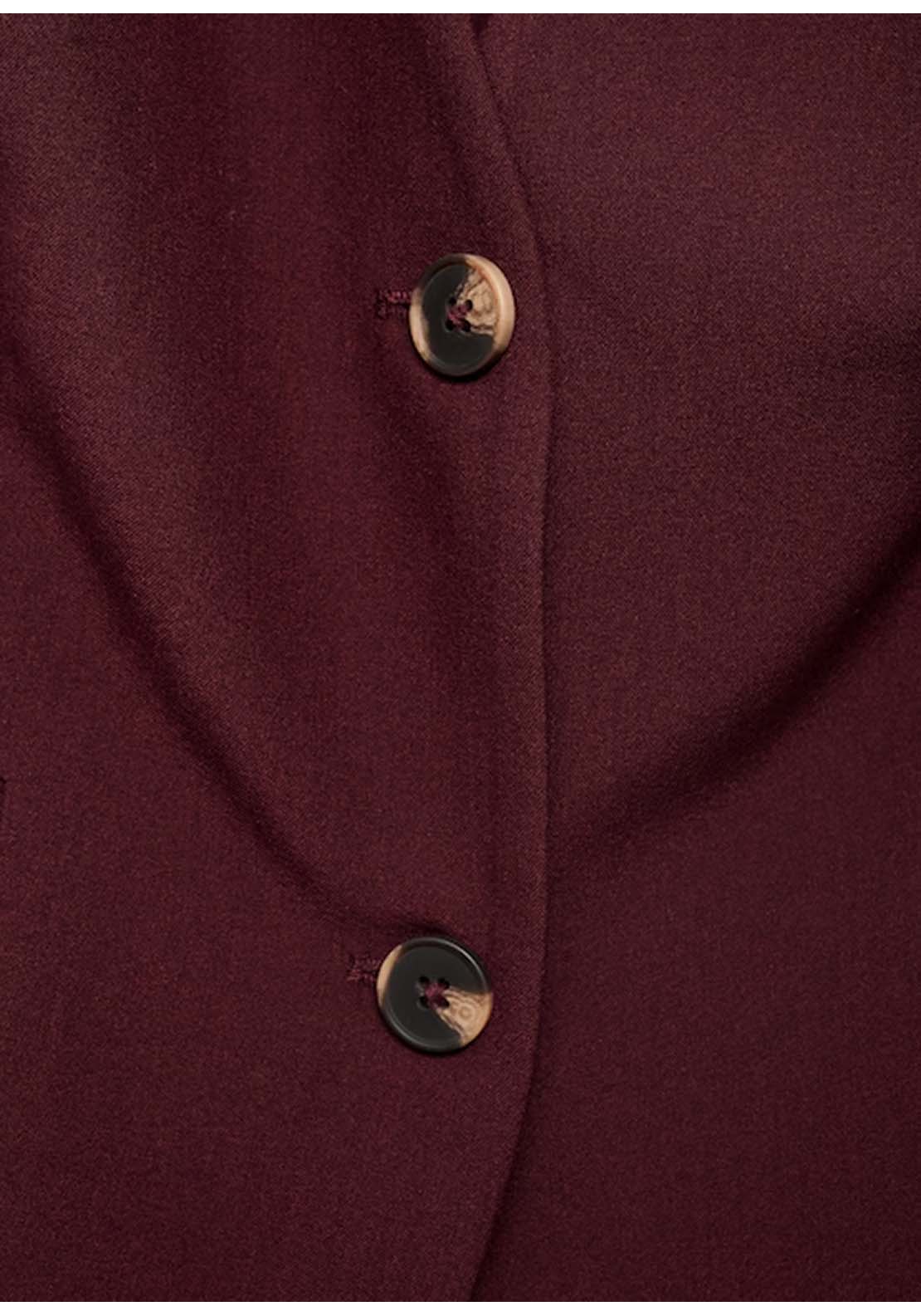 Mango Jumpsuit Vesty - Red 4 Shaws Department Stores