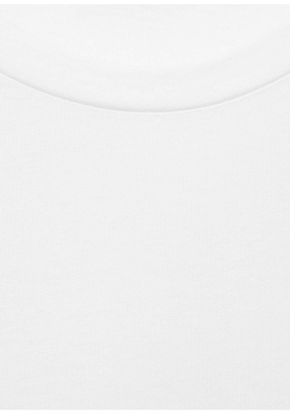 Cotton Short-Sleeved T-Shirt - White
