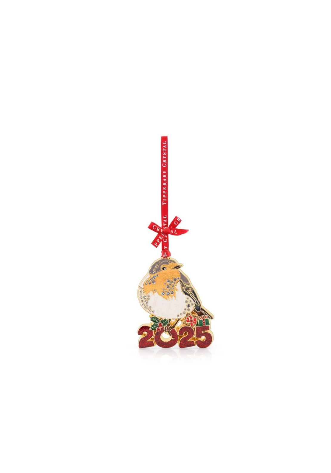 Xmas Robin Decoration - Sparkle