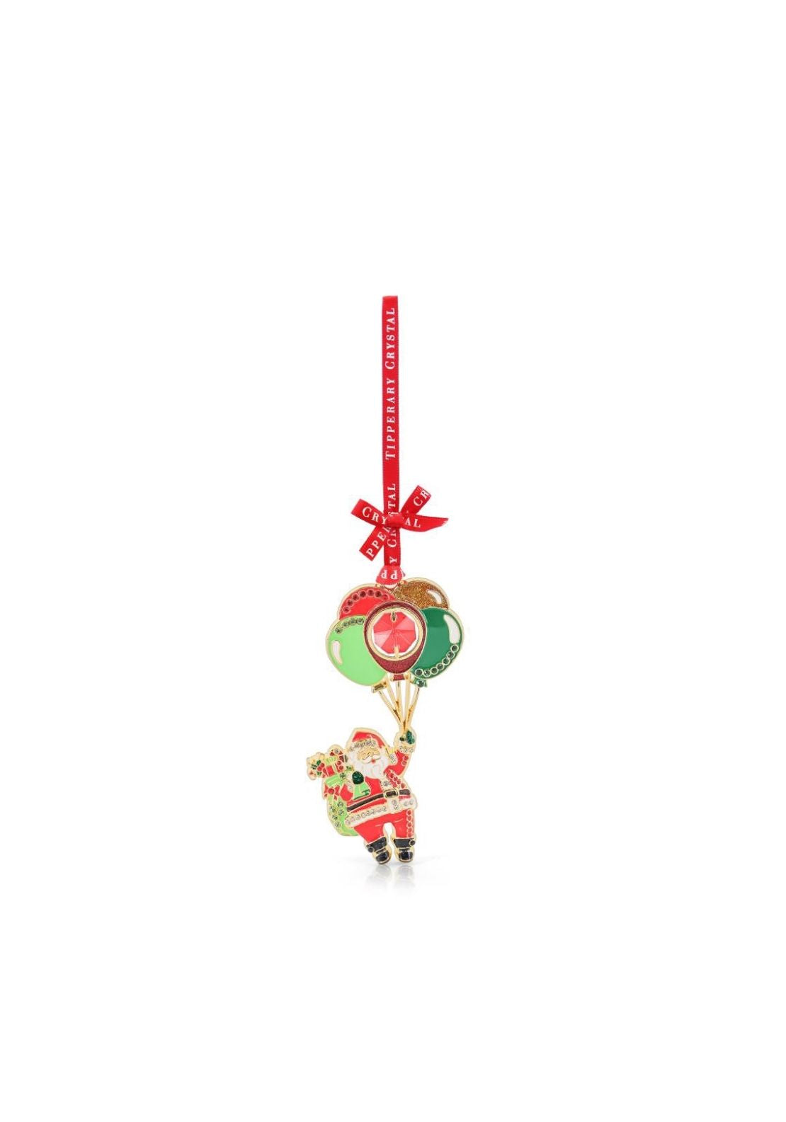 Santa With Balloons Decoration