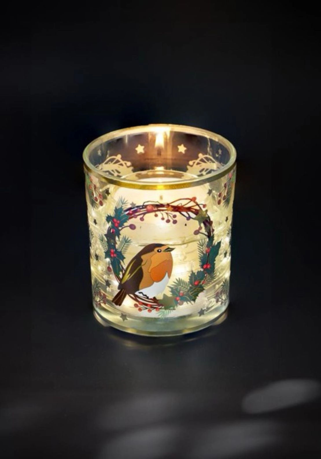 Robin LED Light Up Candle