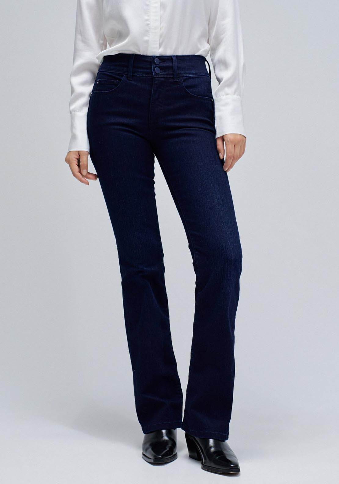 Salsa Secret Push In Bootcut Jeans - Blue 1 Shaws Department Stores