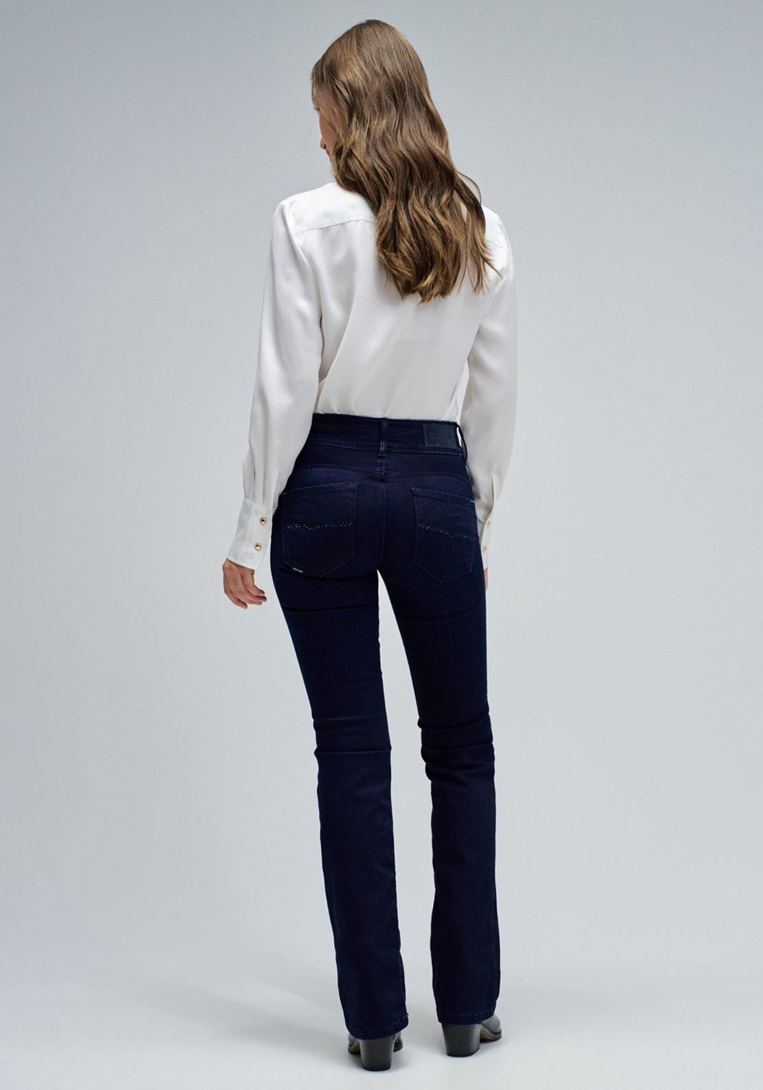 Salsa Secret Push In Bootcut Jeans - Blue 2 Shaws Department Stores