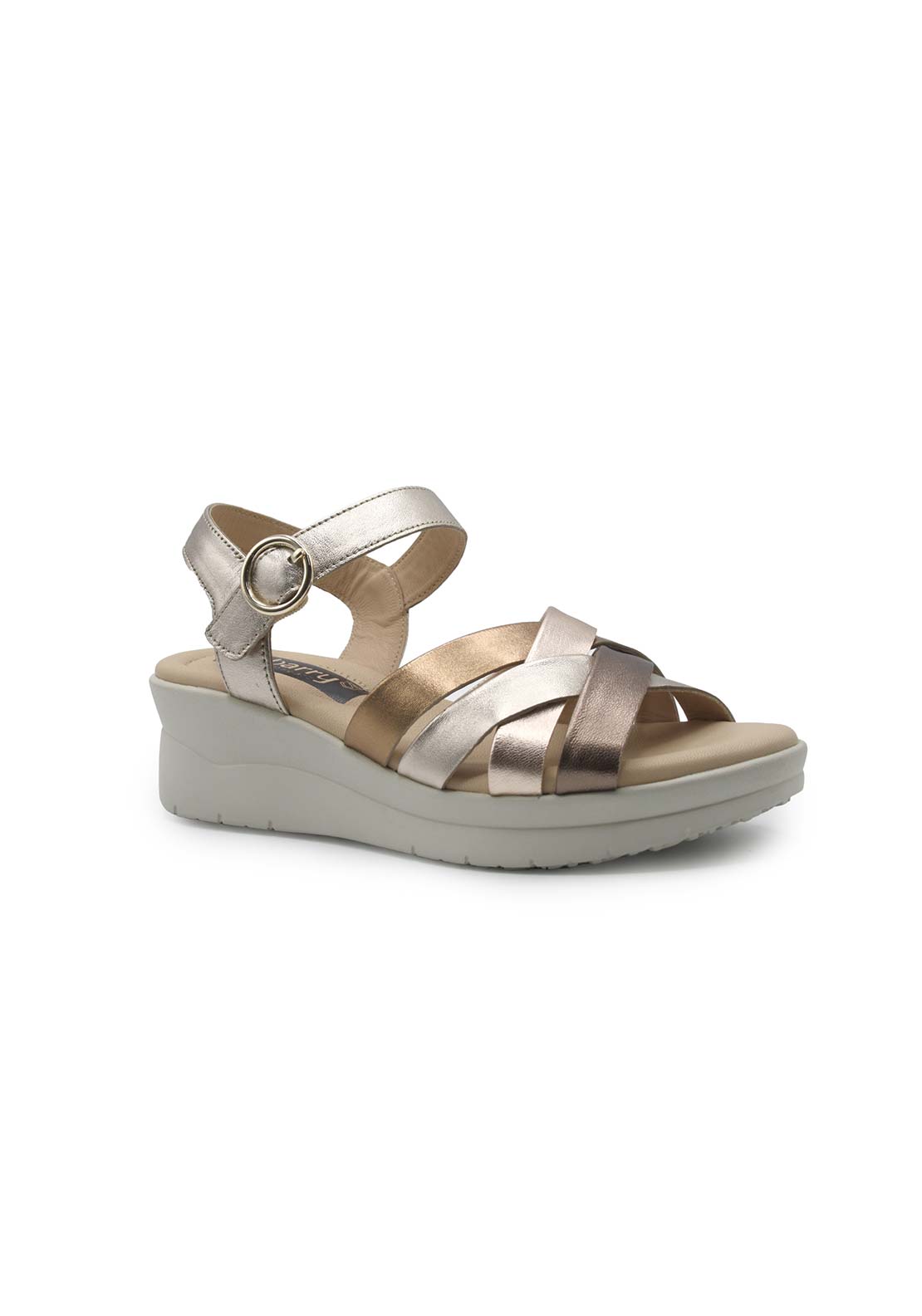 Dubarry Jade Wedge Sandal - Bronze 3 Shaws Department Stores