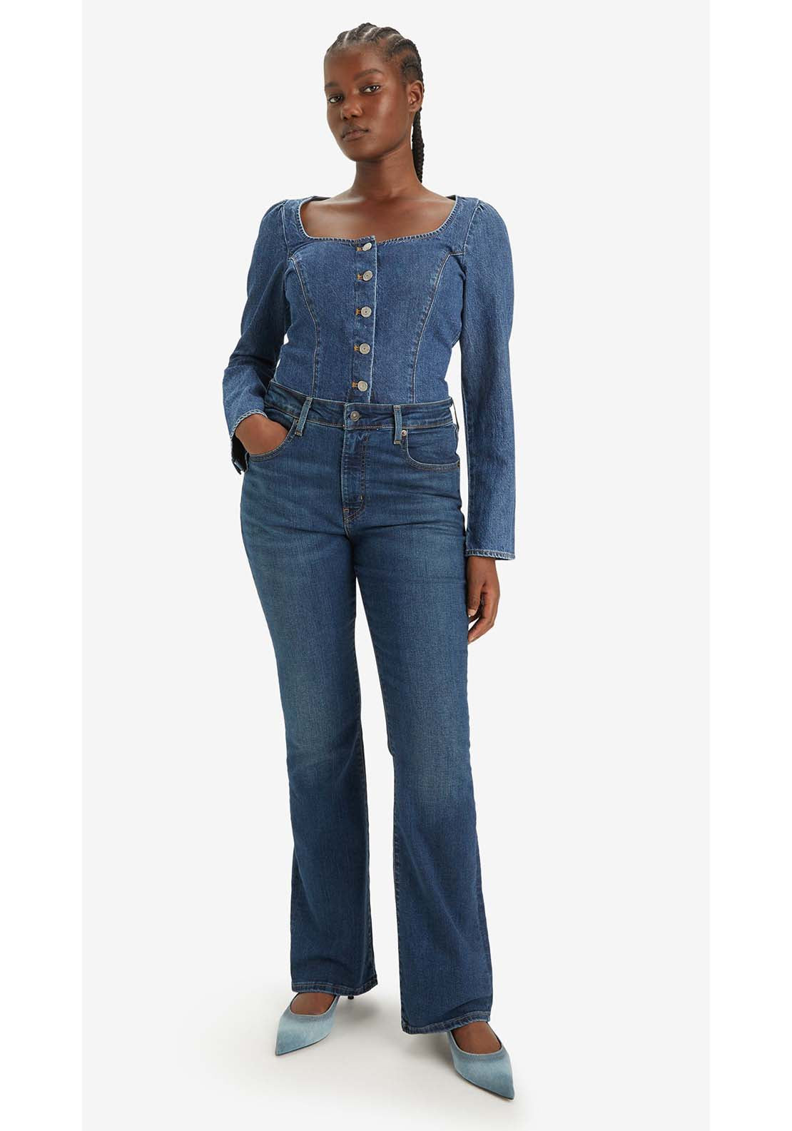 Levis 725 High Rise Bootcut 1 Shaws Department Stores
