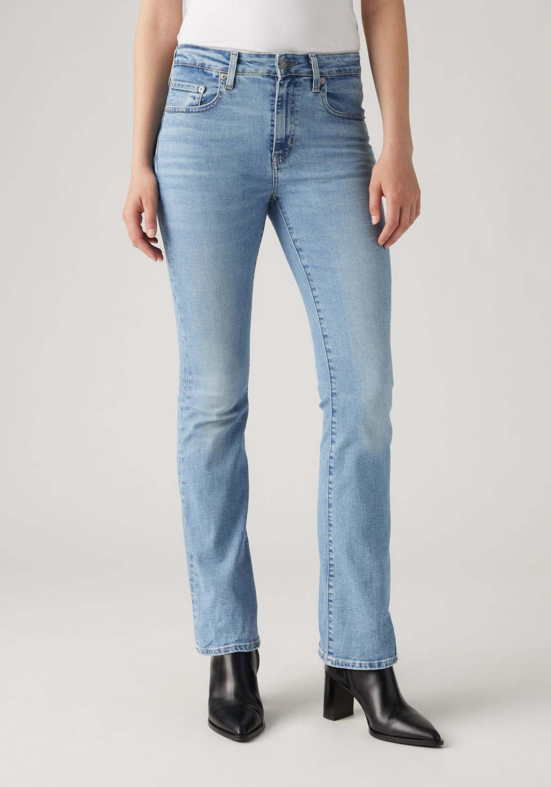 Levis 725 High Rise Bootcut - Blue 1 Shaws Department Stores