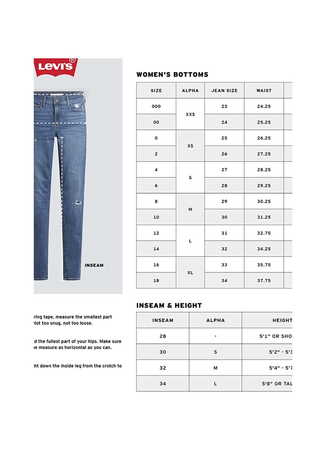 Levis 724 High Rise Straight 8 Shaws Department Stores