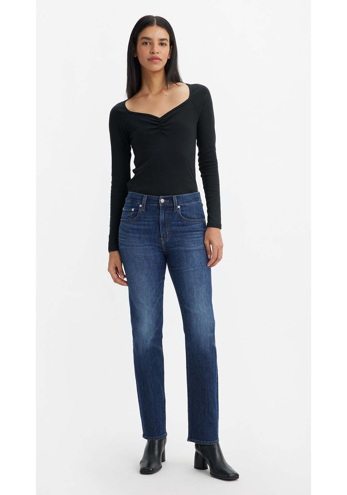 Levis 724 High Rise Straight 4 Shaws Department Stores