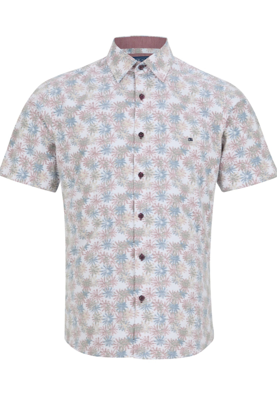 Drifter Giovanni Short Sleeve Shirt - Green 1 Shaws Department Stores